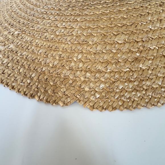 EUGENIA KIM "Mirabel" Straw Sun Hat with Black Bow, UPF 50+. - Picture 9 of 11